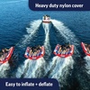 image:imageWOW Sports Power Steer Towable Tube  13 Person  510 lb Capacity  Steerable  For Boating  Youth amp Adults