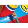 image:imageWOW Sports Slide N Smile Pool Inflatable Water Slide with Sprinklers  A giant inflatable pool slide that sends riders splashing into the water