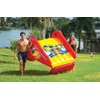 image:imageWOW Sports Slide N Smile Pool Inflatable Water Slide with Sprinklers  A giant inflatable pool slide that sends riders splashing into the water