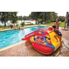 image:imageWOW Sports Slide N Smile Pool Inflatable Water Slide with Sprinklers  A giant inflatable pool slide that sends riders splashing into the water