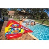 image:imageWOW Sports Slide N Smile Pool Inflatable Water Slide with Sprinklers  A giant inflatable pool slide that sends riders splashing into the water