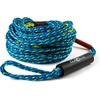 image:imageWOW Sports Towing Rope for Wakeboard Water Ski and Wakesurf 4Rider 4K Tow Rope with 2 Sections 60  A 4K tow rope for 14 riders on towable tubes and deck tubes 4150lb break strength 16strand braided line