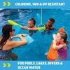 image:imageWOW Sports Vacation Mode Molded Foam Pool Noodle  Red  A molded foam pool noodle for swim and water play Doubles as a float aid for pools and lakes for kids and adultsBlue