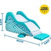 image:imageWOW Sports Wiggler Inflatable Sprinkler Slide with Center Bump  A backyard lawn water slide with zigzag sprinklers Tearresistant PVC lane for slipandslide runs hooks to a garden hose