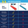 image:imageWorld of Watersports First Class Foam Pool Noodles for Swimming and Floating Pool Floats Lake FloatsRed