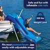 image:imageWow Sports  8 ft Inflatable Pontoon Waterfall Slide for Boats  Perfect Summer Lake Party Accessory for Kids amp AdultsNew