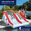image:imageWow Sports  Big Kauna Inflatable 2 Person Pool Waterslide  Perfect for Inground Pool  Fun Backyard Game for Kids amp Adults  WWater Sprinkler