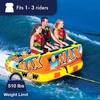 image:imageWow Sports  Max Inflatable Towable Deck Tube  Boating Accessory  Fits Kids amp Adults  Up to 3 RidersDeck Tube