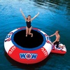 image:imageWow Sports  Wow Air Jump Bouncer  Inflatable Floating Trampoline  10 Foot Water Trampoline  Floating Lake Trampoline