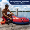 image:imageWow Sports 120V AC Electric Pump  600 Lmin Air Inflator  5 Adapters  A 120V AC air pump for towables pool floats and air mattresses 600 Lmin adapters for Boston pinch and standard valves30 PSI  1500 Liter  minute