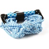 image:imageWow Sports 25 ft Wakesurf Rope  4Section  Adjustable Floating Handle  A tow rope for wakesurfing UVtreated braided line with a floating foam handle