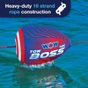 image:imageWow Sports 4K Tow Boss Rope with Inflatable Bobber  14 Riders  4100lb break strength 16strand braided line