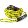 image:imageWow Sports 60 ft 2K Tow Rope  2Section  UV Treated  Floating Handle  A 2K tow rope for 12 riders on towable tubes and deck tubes 2375lb break strength 16strand braided line