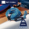 image:imageWow Sports 6k 60 ft Tow Rope with Floating Foam Buoy 1 2 3 or 4 Person Tow Rope for Boating 113020 BlueTow Rope Extension