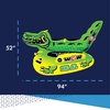 image:imageWow Sports Big Al Alligator Towable Tube  14 Person  Nylon Cover  An alligatorthemed towable tube that tows 14 riders behind the boat