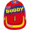 image:imageWow Sports Big Buddy Inflatable Towable Deck Tube  2 Person  A deck tube that tows 2 riders behind the boat Rated to 340 lbs with an EZconnect tow point and a heavyduty nylon cover