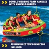 image:imageWow Sports Bingo Cockpit Towable Tube  13 Person  A cockpit towable tube that tows 13 riders behind the boat