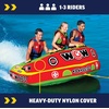 image:imageWow Sports Bingo Cockpit Towable Tube  13 Person  A cockpit towable tube that tows 13 riders behind the boat