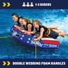 image:imageWow Sports Born to Ride Towable Tube  13 Person  510 lb Capacity  for Boating  Youth amp Adults