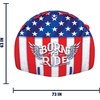 image:imageWow Sports Born to Ride Towable Tube  13 Person  510 lb Capacity  for Boating  Youth amp Adults