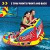 image:imageWow Sports Bubba Towable Tubes for Boating Boat Accessories for Tubing Water Tube for Boats1 to 2 Person