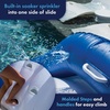 image:imageWow Sports Cascade Inflatable Pool Slide  Blow Up Waterslide  A giant inflatable pool slide that sends riders splashing into the water