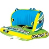 image:imageWow Sports Chariot 2 Towable Tube  12 Person  Standing Design  A standingride towable tube that tows 12 riders behind the boat