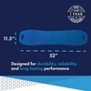 image:imageWow Sports Flat Foam Pool Plank Noodle  Blue  52 in  A wide flatplank foam pool noodle for swim and water aerobics Holds up to 250 lbs UVresistant