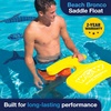 image:imageWow Sports Foam Water Saddle Float  Red  HandsFree Pool Seat  A handsfree foam water saddle you sit in with arms and legs free Militarygrade foam supports up to 220 lbsYellow
