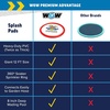 image:imageWow Sports Giant Super Splash Pad  10 ft Diameter  An inflatable splash pad with a sprinkler ring Hooks to a garden hose PVC packs flat to store12