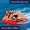 image:imageWow Sports Glider Towable Tube  Flex Seating  Soft Top  for Boating13 Person