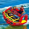 image:imageWow Sports Joker Towable Tube  13 Person  Standing Design  A standingride towable tube that tows 13 riders behind the boat