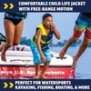 image:imageWow Sports Kids Life Jacket US Coast Guard Approved Life Vest for Fishing Kyaking amp Boating PFDChild left Vest