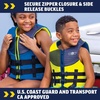 image:imageWow Sports Kids Life Jacket US Coast Guard Approved Life Vest for Fishing Kyaking amp Boating PFDChild left Vest
