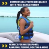 image:imageWow Sports Kids Life Jacket US Coast Guard Approved Life Vest for Fishing Kyaking amp Boating PFDYouth Life Vest