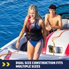 image:imageWow Sports Life Jacket US Coast Guard Approved Life Vest for Fishing Kyaking amp Boating PFD BlueLargeXLarge