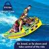 image:imageWow Sports Macho Combo Towable Tubes for Boating Accessories for Tubing Water Tube for Boats1 to 3 Person