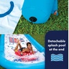 image:imageWow Sports Mega Lawn Water Slide  25 x 6 ft  A 25ft backyard lawn water slide with zigzag sprinklers