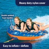 image:imageWow Sports Nova 3 Towable Deck Tube  13 Person  HeavyDuty PVC  Rated to 510 lbs with an EZconnect tow point and a heavyduty nylon cover2 Person
