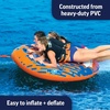 image:imageWow Sports Nova 3 Towable Deck Tube  13 Person  HeavyDuty PVC  Rated to 510 lbs with an EZconnect tow point and a heavyduty nylon cover3 Person