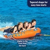 image:imageWow Sports Nova 3 Towable Deck Tube  13 Person  HeavyDuty PVC  Rated to 510 lbs with an EZconnect tow point and a heavyduty nylon cover3 Person