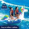 image:imageWow Sports Novelty Themed Towable Tube  12 Riders  Durable Nylon Cover  A novelty towable tube that tows 12 riders behind the boat