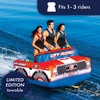 image:imageWow Sports OffRoad Pickup Towable Tube  13 Person  Limited Edition  A towable tube that tows 13 riders behind the boat