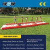 image:imageWow Sports Pineapple Water Slide  25 x 6 ft  Tropical Graphic  A 25ft backyard lawn water slide with zigzag sprinklers