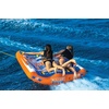 image:imageWow Sports Power Steer Towable Tube  12 Person  Steerable  A ridersteered deck tube that tows 12 riders behind the boat