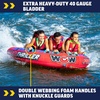image:imageWow Sports Pro Thriller Towable Deck Tube for Boating  Youth amp AdultsSuper Thriller 1  3 Person