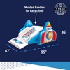 image:imageWow Sports Rocket Inflatable Backyard Water Slide  Builtin Sprayer  A giant inflatable pool slide that sends riders splashing into the water