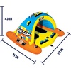 image:imageWow Sports Shazam 2 Towable Tube  12 Person  Standing Design  A standingride towable tube that tows 12 riders behind the boat