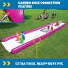 image:imageWow Sports Strike Zone Lawn Water Slide  25 ft  Human Bowling  A lawn water slide with an inflatable humanbowling game at the end