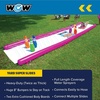 image:imageWow Sports Strike Zone Lawn Water Slide  25 ft  Human Bowling  A lawn water slide with an inflatable humanbowling game at the end